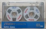 Compact Cassette ELF 60 "STUDIO cassette" Type I Normal Hong Kong