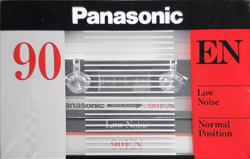 Compact Cassette Panasonic EN 90 "RT-90EN" Type I Normal 1982 Worldwide