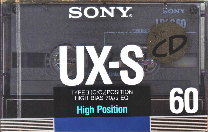 Compact Cassette: Sony  - UX-S 60