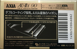 Compact Cassette AXIA AU-IIx 90 "AU-2X 90" Type II Chrome 1991 Japan