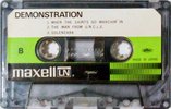 Compact Cassette Maxell LN Demonstration Tape Japan