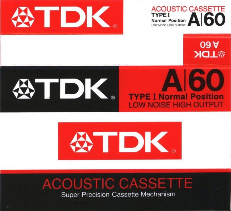 Compact Cassette: TDK  - A 60