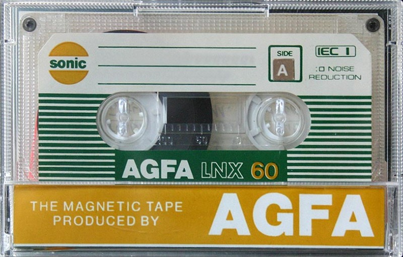 Compact Cassette Sonic AGFA LNX 60 Type I Normal Poland