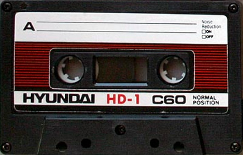 Compact Cassette Hyundai HD-1 60 Type I Normal North America
