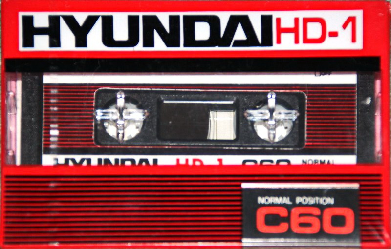 Compact Cassette Hyundai HD-1 60 Type I Normal North America