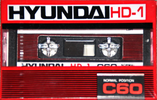 Compact Cassette Hyundai HD-1 60 Type I Normal North America