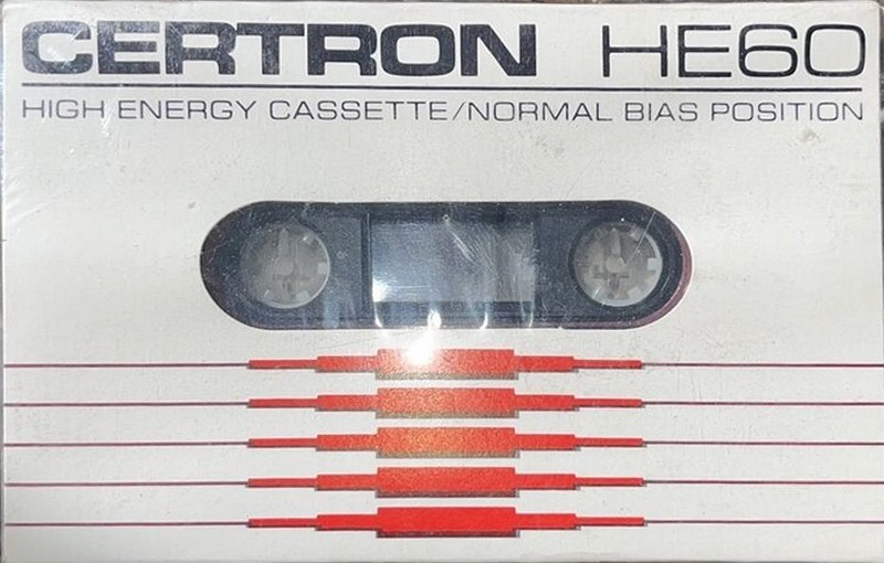 Compact Cassette Certron HE 60 Type I Normal 1976 USA