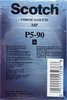 Video8, Hi8, Digital8 Scotch 90 Type IV Metal 1990 North America