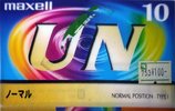 Compact Cassette Maxell UN 10 Type I Normal 2005 Japan