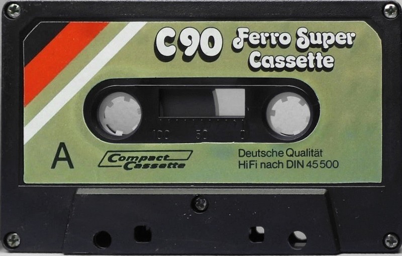Compact Cassette Kaufhalle 90 Type I Normal 1976 Germany