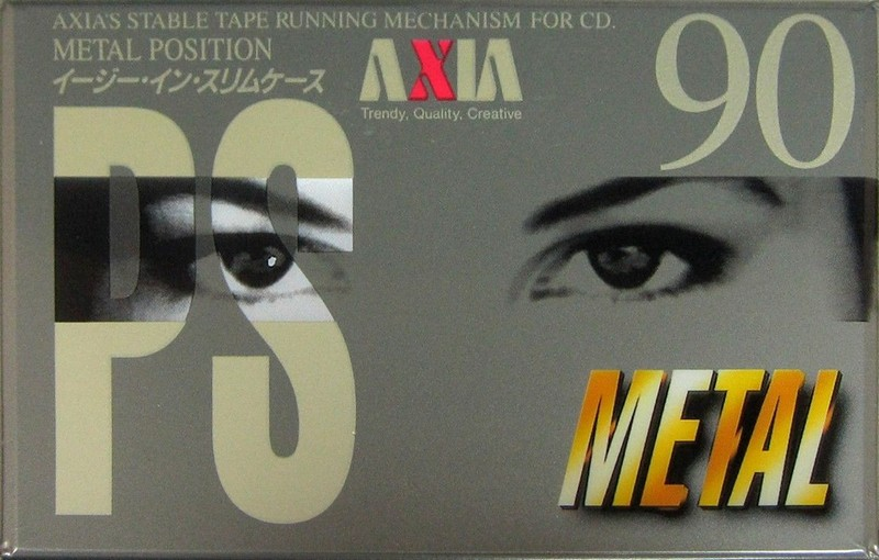 Compact Cassette: FUJI AXIA - PS-Metal 90