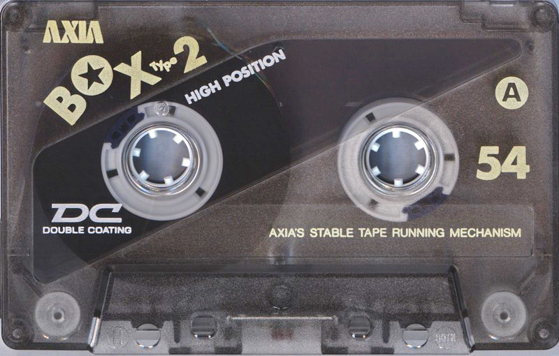 Compact Cassette: FUJI AXIA - Box 2 54