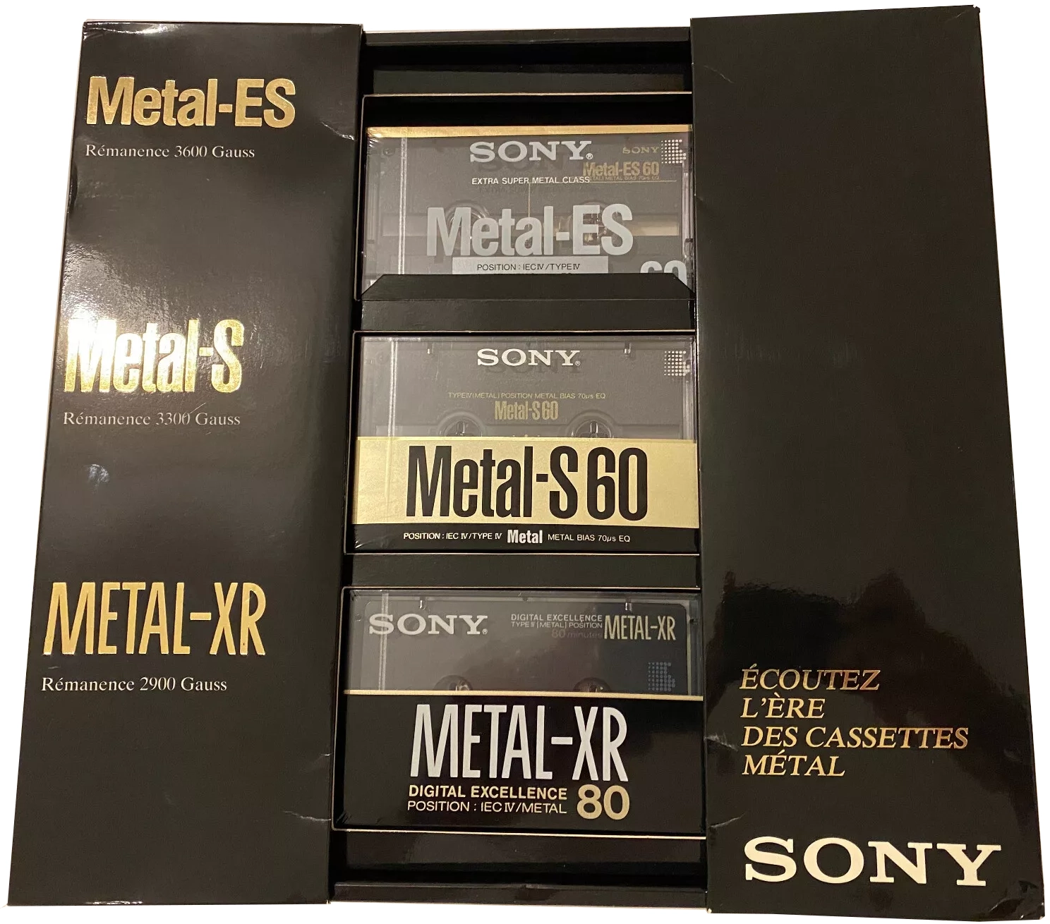 Compact Cassette: Sony  - Metal-ES 60