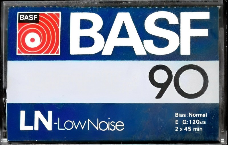 Compact Cassette BASF LN 90 Type I Normal 1981 Japan