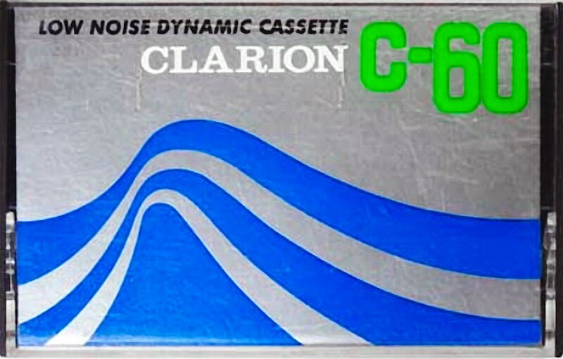 Compact Cassette Clarion 60 Type I Normal 1975 Japan