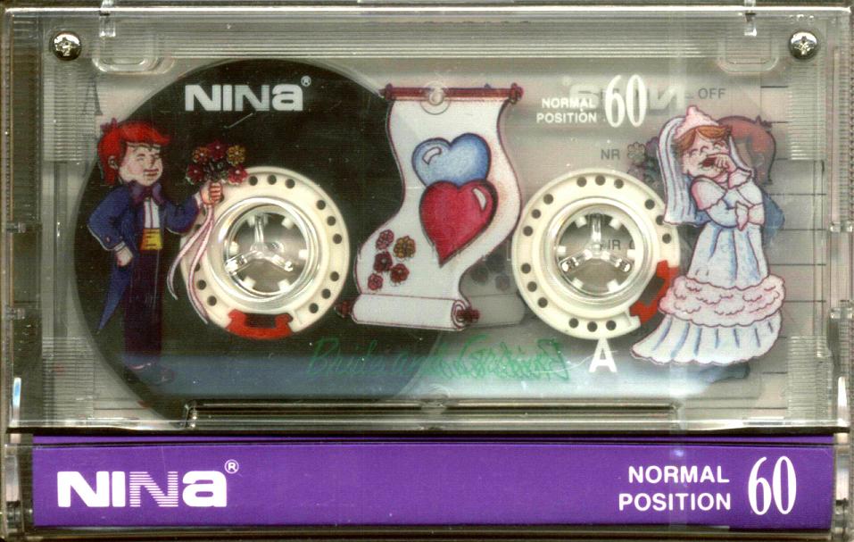 Compact Cassette Nina 60 "Bride and Groom" Type I Normal South Korea