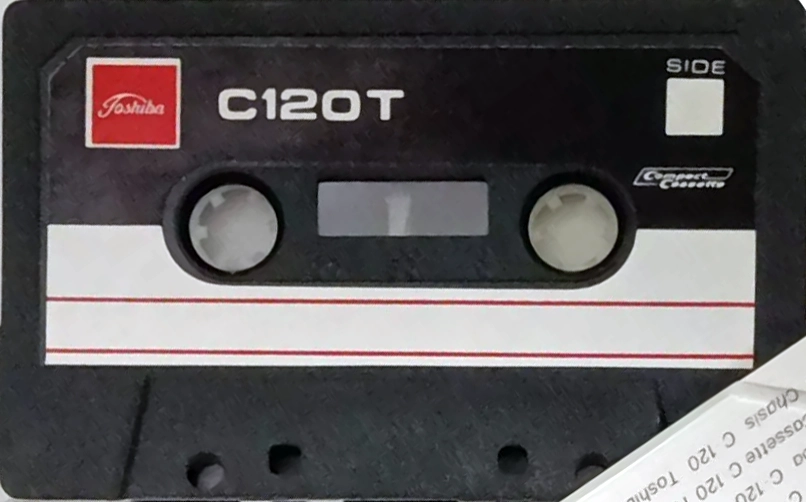 Compact Cassette Toshiba T 120 "C120T" Type I Normal 1970 Europe