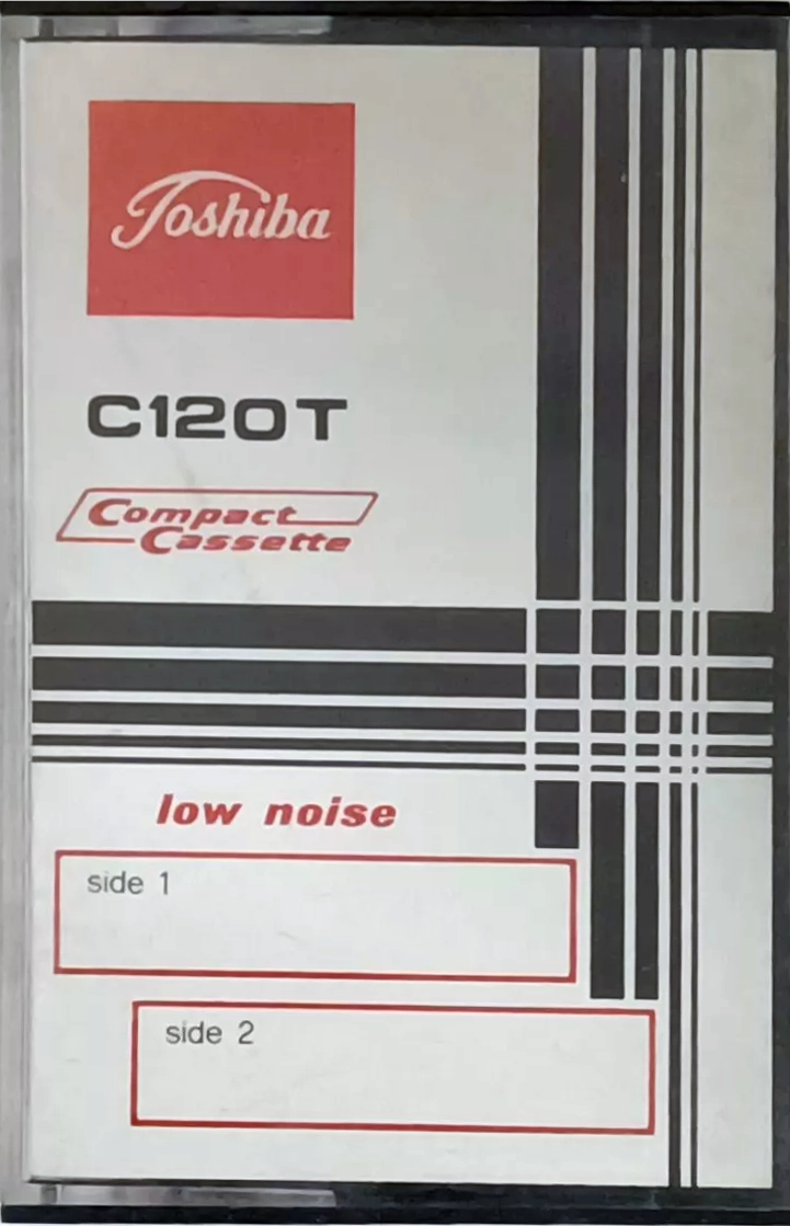 Compact Cassette Toshiba T 120 "C120T" Type I Normal 1970 Europe