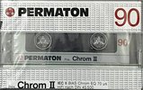 Compact Cassette Permaton Chrom II 90 Type II Chrome 1984 Europe