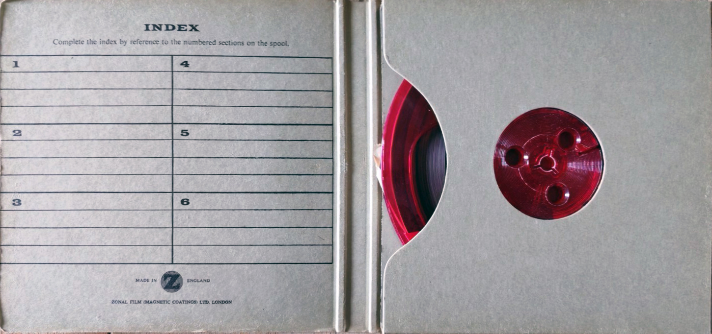 Reels Zonal Zonaltape "red" Type I Normal Europe