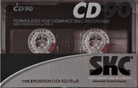 Compact Cassette SKC CD 90 Type II Chrome 1987 Europe