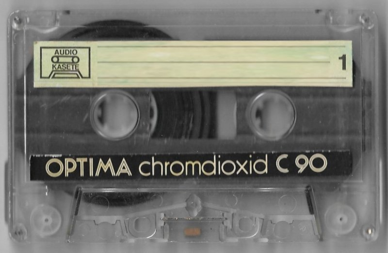 Compact Cassette Optima 90 Type II Chrome Slovenia