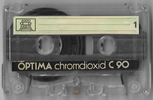 Compact Cassette Optima 90 Type II Chrome Slovenia