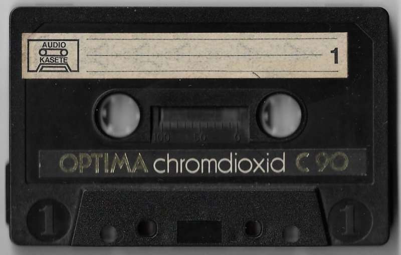 Compact Cassette Optima 90 Type II Chrome Slovenia