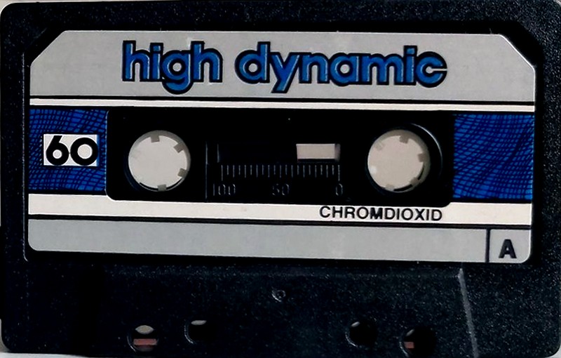 Compact Cassette high dynamic 60 Type II Chrome Hungary