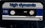 Compact Cassette high dynamic 60 Type II Chrome Hungary