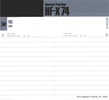 Compact Cassette Sony HF-X 74 Type I Normal 1989 Japan