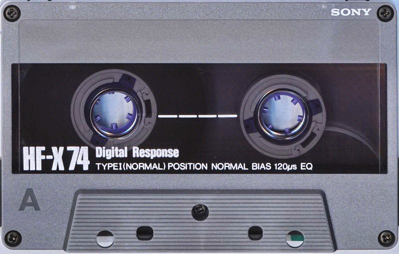 Compact Cassette: Sony  - HF-X 74