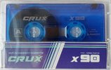 Compact Cassette CRUX X 90 "blue-transparent" Type I Normal 2021 Worldwide