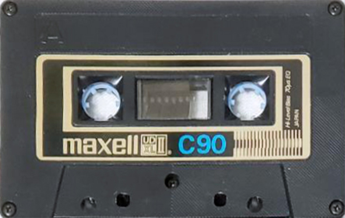 Compact Cassette Maxell UD XLII 90 Type II Chrome 1977 Japan