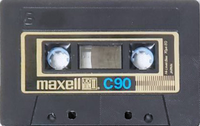 Compact Cassette Maxell UD XLII 90 Type II Chrome 1977 Japan