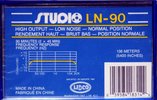 Compact Cassette Studio LN 90 Type I Normal 1988 Canada