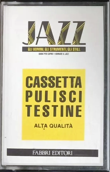 Compact Cassette Jazz Cleaning Cassette Italy