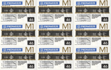 Compact Cassette Pioneer M1 46 Type IV Metal 1981 Japan