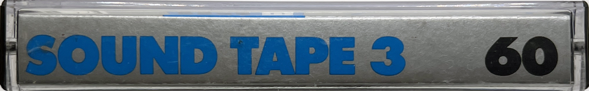 Compact Cassette Sound 2000 Sound Tape 3 60 "Chrome Super" Type II Chrome 1978 Germany