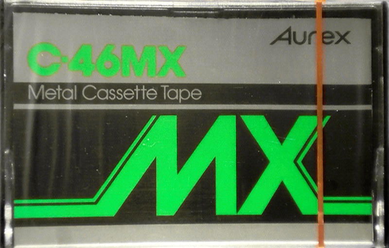 Compact Cassette Aurex MX 46 Type IV Metal 1979 Japan