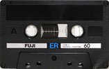 Compact Cassette Fuji ER 60 Type I Normal 1982 North America