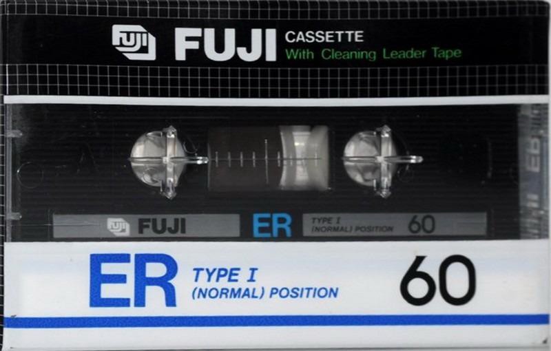 Compact Cassette Fuji ER 60 Type I Normal 1982 North America