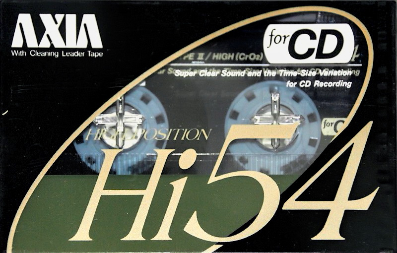 Compact Cassette: FUJI AXIA - Hi 54