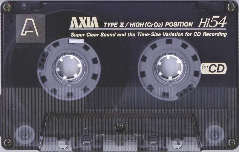 Compact Cassette: FUJI AXIA - Hi 54