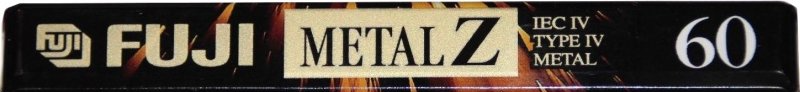 Compact Cassette Fuji Metal Z 60 Type IV Metal 1996 Europe