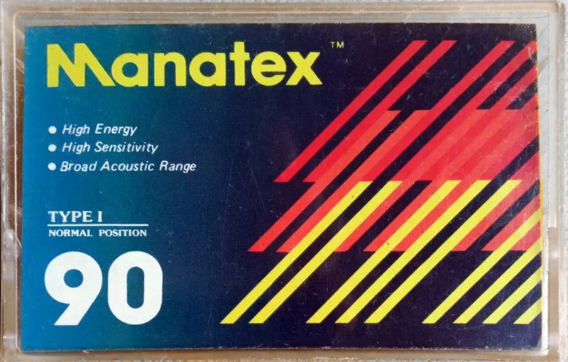 Compact Cassette Manatex 90 Type I Normal 1981 Unknown Country