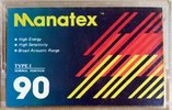 Compact Cassette Manatex 90 Type I Normal 1981 Unknown Country