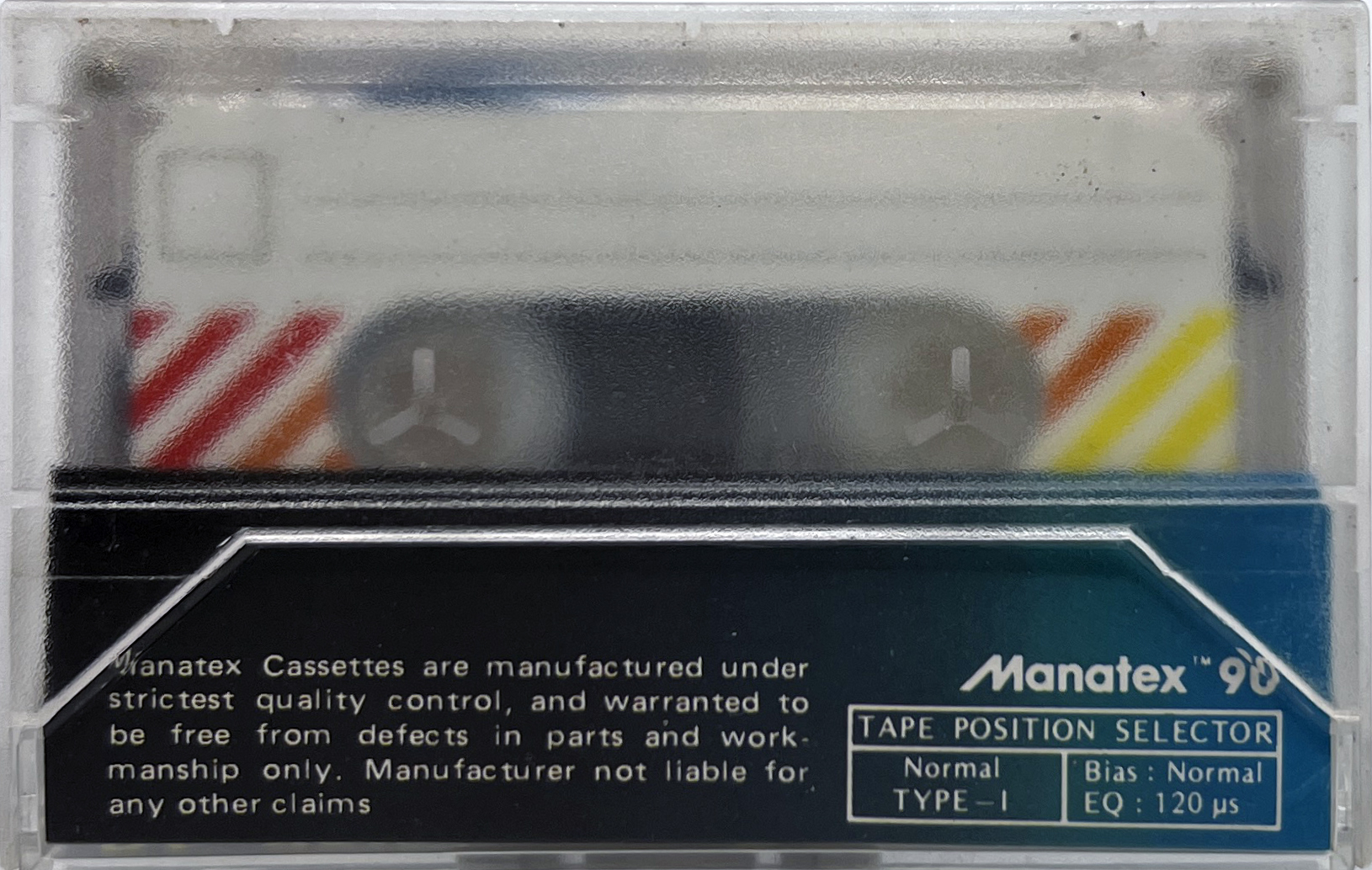 Compact Cassette Manatex 90 Type I Normal 1981 Unknown Country