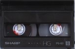 Video8, Hi8, Digital8 Sharp Metal HG 60 "P6-60" Type IV Metal Japan