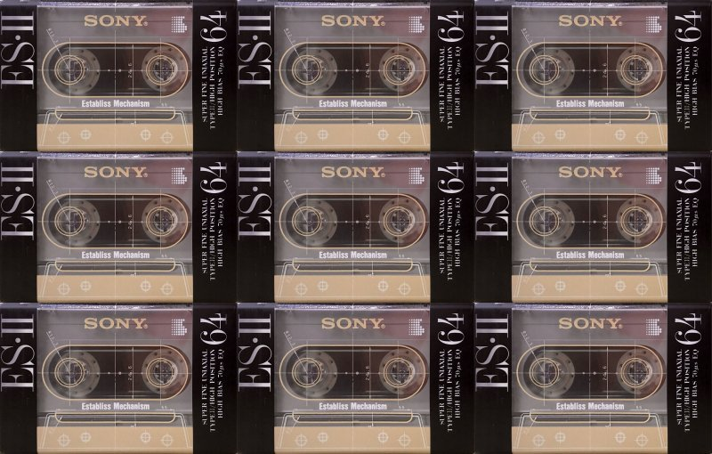 Compact Cassette: Sony  - ES-II 64